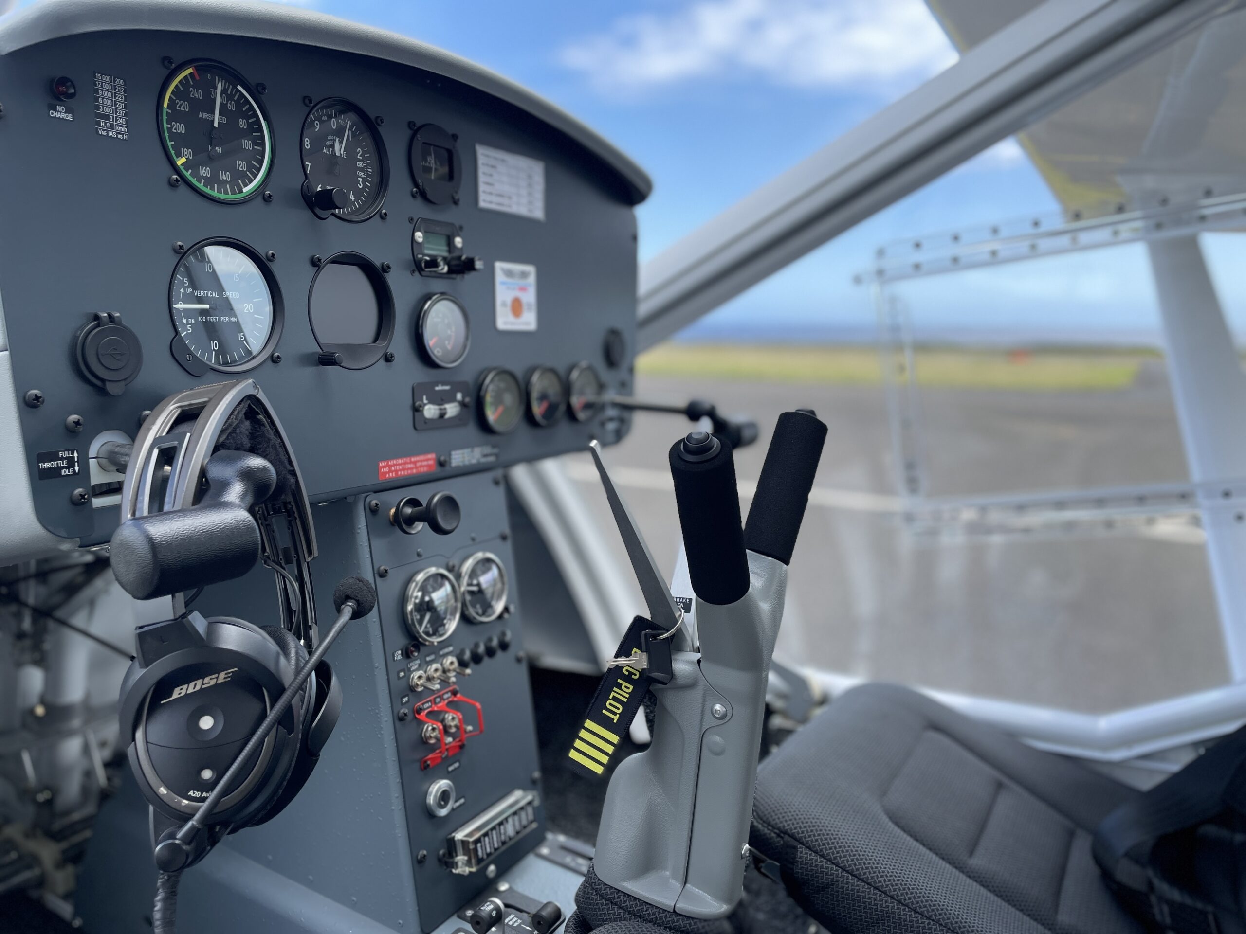 Interieur Aeroprakt A32 cockpit